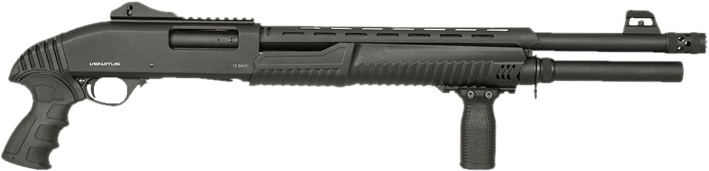 TCP-218 BLACK pump action shotgun