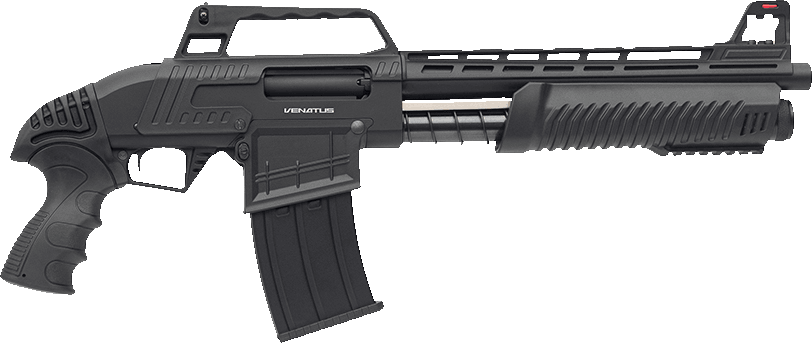 TCP-318 BLACK pump action shotgun